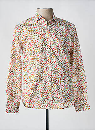 Chemise manches longues manches longues beige PANAMA homme