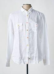 Chemise manches longues blanc PANAMA pour homme seconde vue