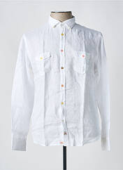 Chemise manches longues blanc PANAMA pour homme seconde vue