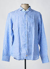 Chemise manches longues bleu PANAMA pour homme seconde vue