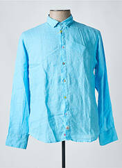 Chemise manches longues bleu PANAMA pour homme seconde vue