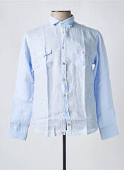 Chemise manches longues bleu PANAMA pour homme seconde vue