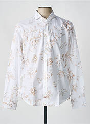 Chemise manches longues marron PANAMA pour homme seconde vue