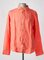 Chemise manches longues orange PANAMA pour homme seconde vue