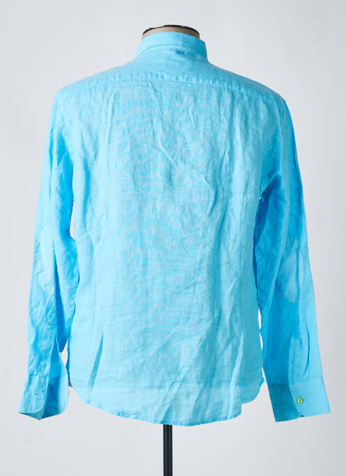 Chemise manches longues manches longues bleu PANAMA homme