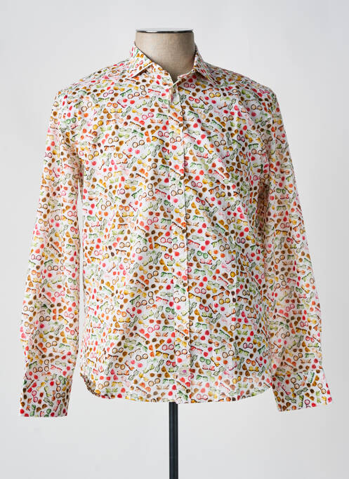 Chemise manches longues beige PANAMA pour homme