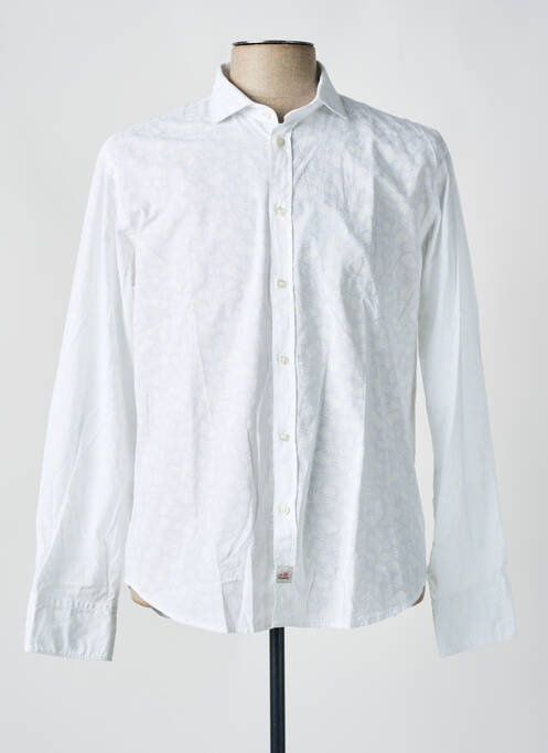 Chemise manches longues blanc PANAMA pour homme