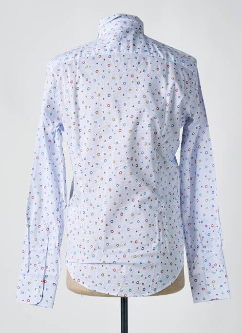 Chemise manches longues bleu PANAMA pour homme