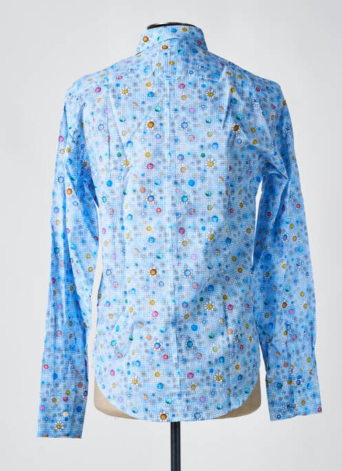 Chemise manches longues bleu PANAMA pour homme