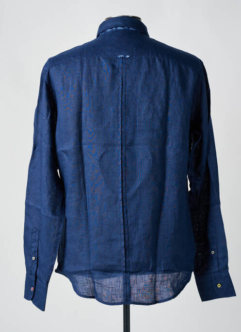 Chemise manches longues bleu PANAMA homme