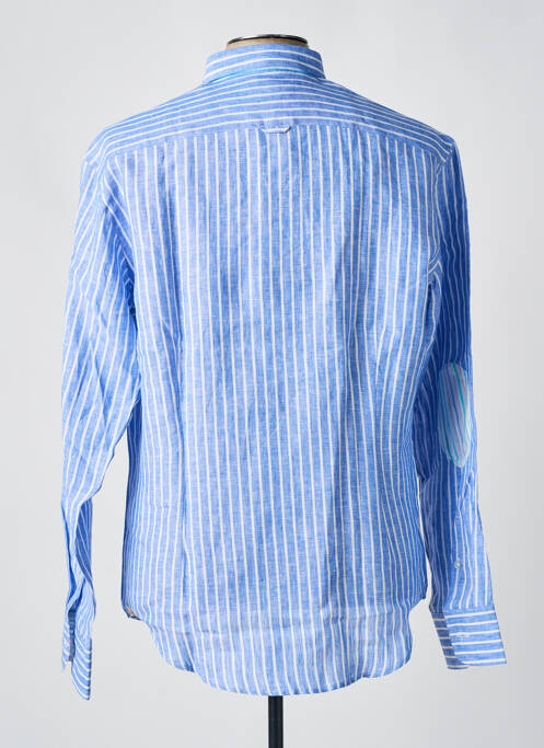 Chemise manches longues bleu PANAMA homme