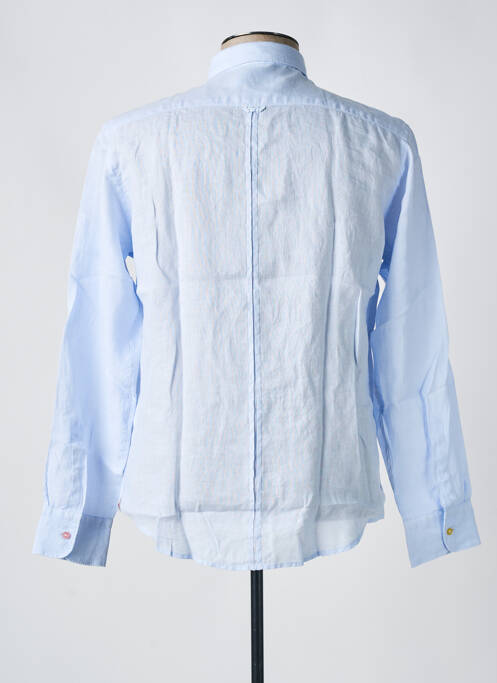 Chemise manches longues manches longues bleu PANAMA homme