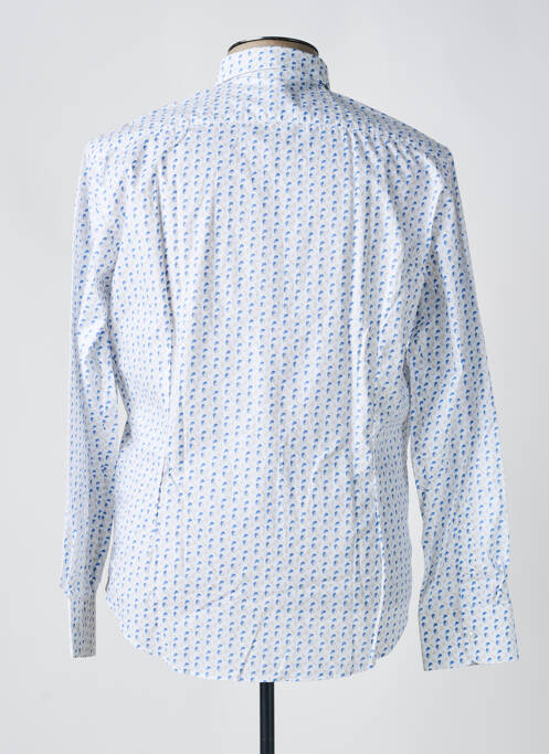 Chemise manches longues bleu PANAMA pour homme