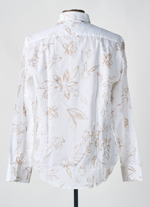 Chemise manches longues marron PANAMA pour homme