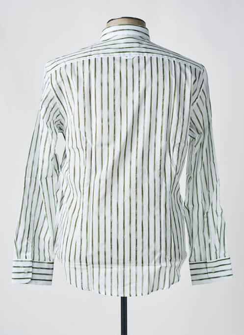 Chemise manches longues vert PANAMA pour homme