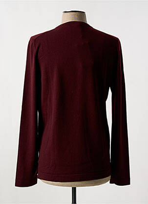 Pull stretch manches longues rouge GRAN SASSO homme