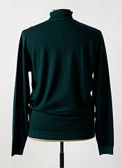 Pull col roulé vert WOOL & CO pour homme seconde vue