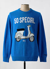 Pull bleu MC2 SAINT BARTH pour homme seconde vue