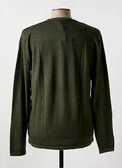 Pull vert WOOL & CO pour homme seconde vue