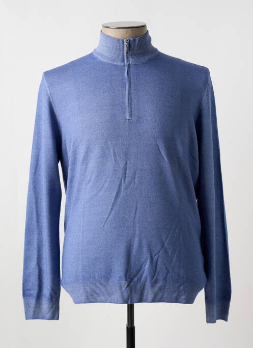 Pull bleu GRAN SASSO pour homme
