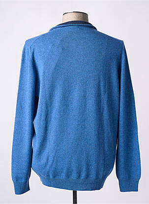 Pull manches longues manches longues bleu GRAN SASSO homme