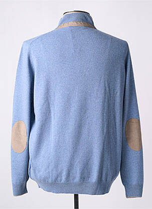 Pull manches longues manches longues bleu GRAN SASSO homme