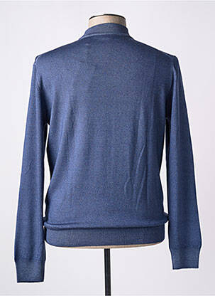 Pull manches longues manches longues bleu GRAN SASSO homme