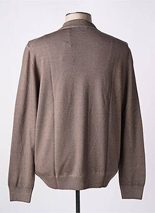 Pull manches longues manches longues marron GRAN SASSO homme