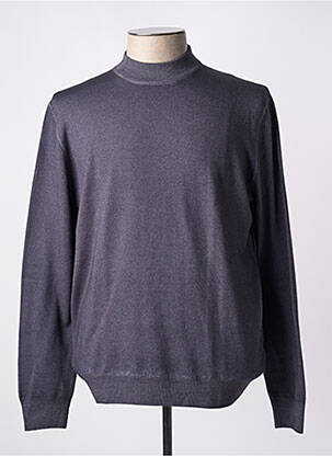 Pull manches longues manches longues gris GRAN SASSO homme