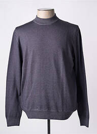Pull manches longues manches longues gris GRAN SASSO homme