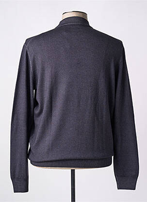 Pull manches longues manches longues gris GRAN SASSO homme