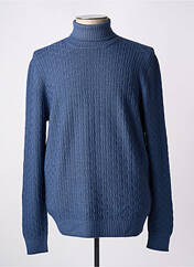 Pull col roulé bleu GRAN SASSO pour homme seconde vue