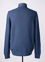 Pull col roulé bleu GRAN SASSO pour homme seconde vue