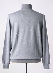 Pull col roulé gris GRAN SASSO pour homme seconde vue