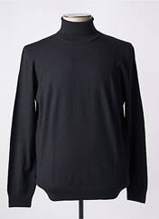 Pull col roulé noir GRAN SASSO pour homme seconde vue