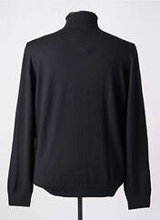 Pull col roulé noir GRAN SASSO pour homme seconde vue