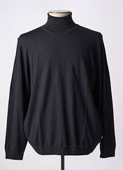 Pull col roulé noir HUGO BOSS pour homme seconde vue