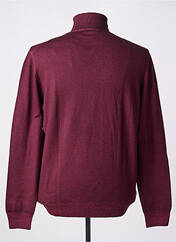 Pull col roulé violet GRAN SASSO pour homme seconde vue