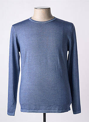 Pull bleu WOOL & CO homme