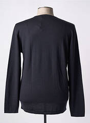 Pull noir WOOL & CO pour homme seconde vue