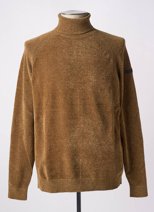 Pull col roulé marron RRD (ROBERTO RICCI DESIGNS) pour homme