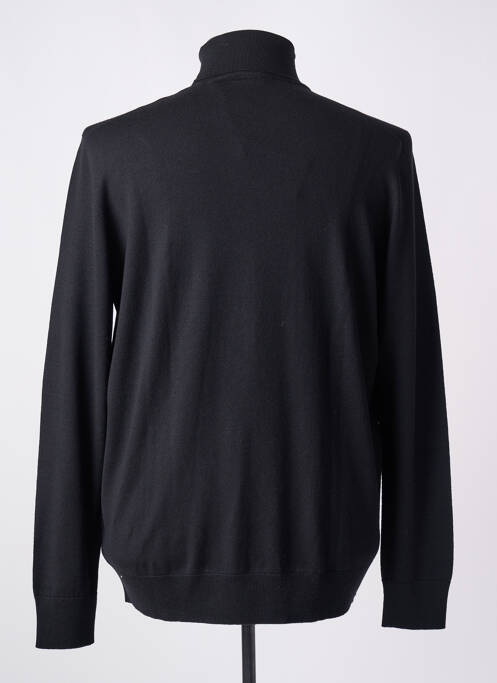 Pull col roulé noir GRAN SASSO pour homme