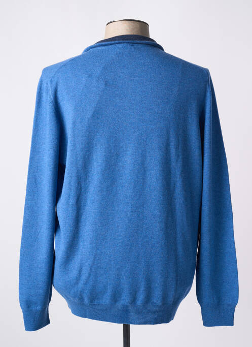 Pull bleu GRAN SASSO pour homme