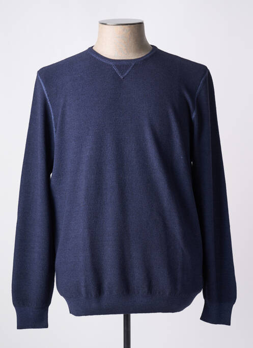 Pull bleu GRAN SASSO pour homme