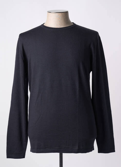 Pull noir WOOL & CO pour homme