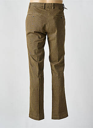 Pantalon chino tissage popeline taille normale marron MASON'S homme
