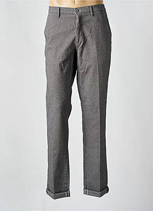 Pantalon chino tissage chiné taille normale gris MASON'S homme