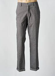 Pantalon chino tissage chiné taille normale gris MASON'S homme