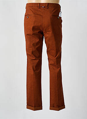 Pantalon chino tissage popeline taille normale orange MASON'S homme
