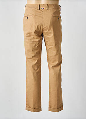 Pantalon chino tissage popeline taille normale marron MASON'S homme